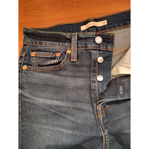 Levi’s Wedgie Straight Jeans | Size 28x28 | Vintage-Inspired Fit - Picture 5 of 13